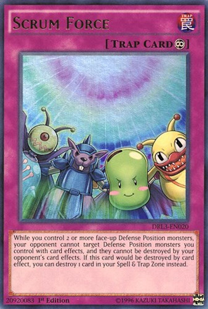 Scrum Force [DRL3-EN020] Ultra Rare 