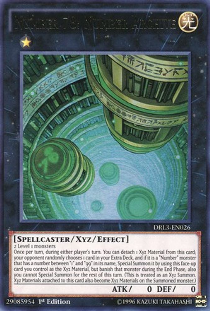Number 78: Number Archive (DRL3-EN026) - Ultra Rare