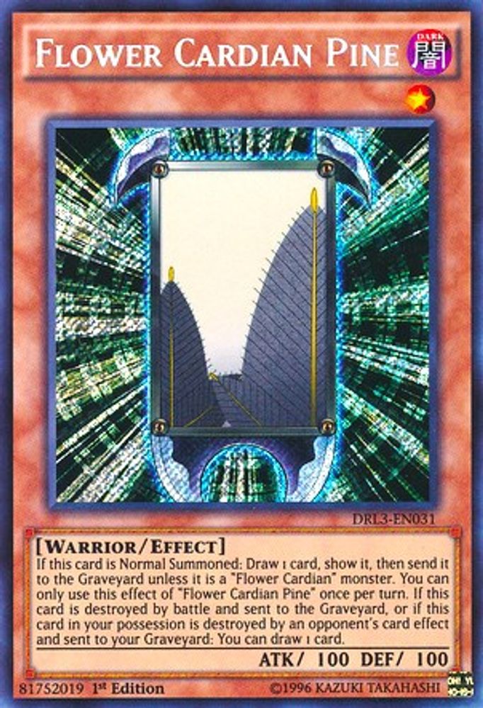 Fleur de pin cardien [DRL3-EN031] Secret Rare 