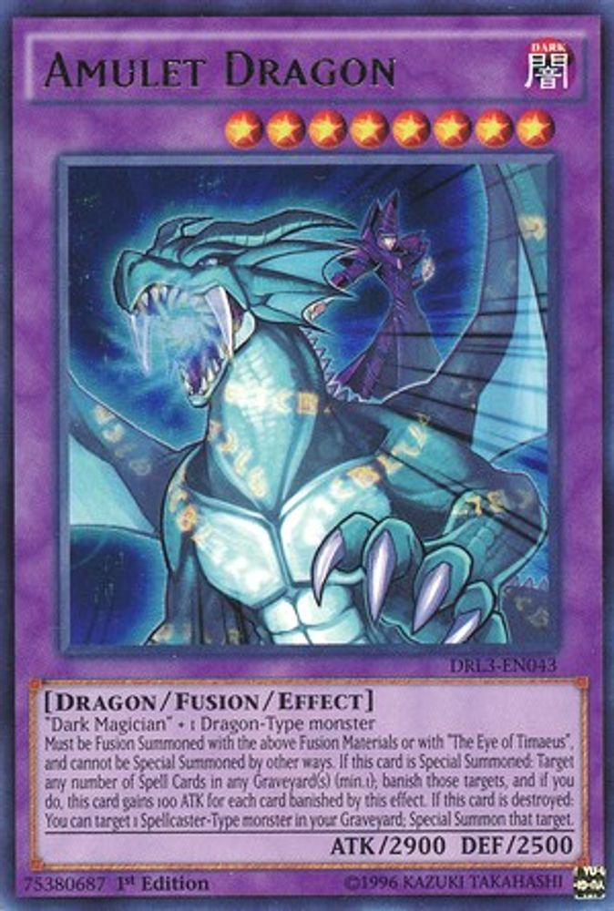 Amulet Dragon (DRL3-EN043) - Ultra Rare