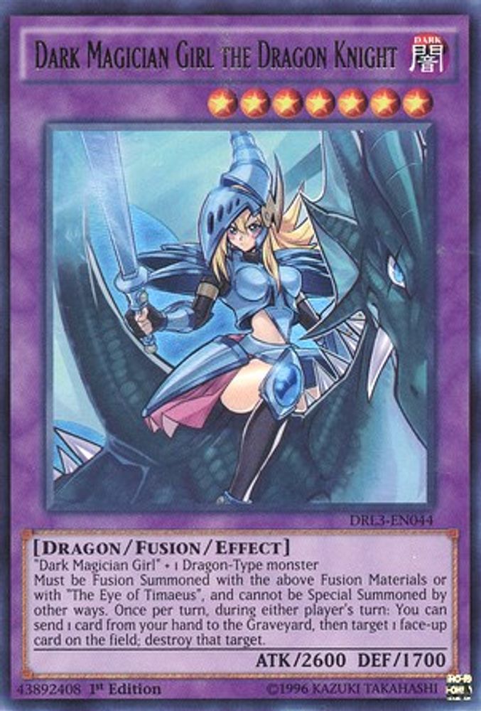 Dark Magician Girl the Dragon Knight (DRL3-EN044) - Ultra Rare