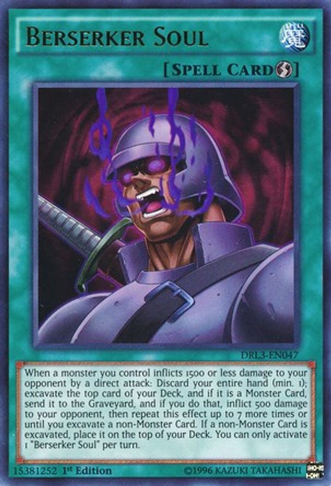 Berserker Soul (DRL3-EN047) - Ultra Rare