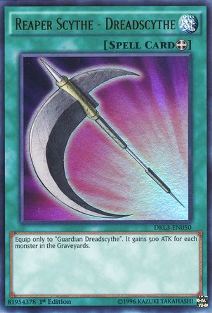 Faucheuse Scythe - Dreadscythe [DRL3-EN050] Ultra Rare 