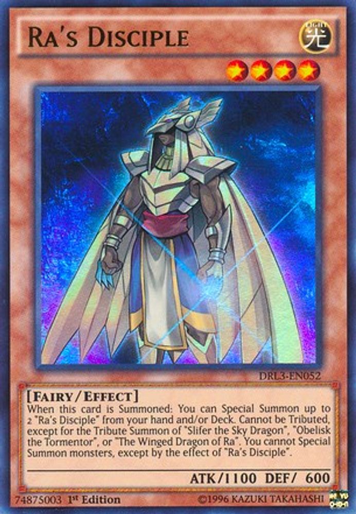 Disciple de Ra [DRL3-EN052] Ultra Rare 