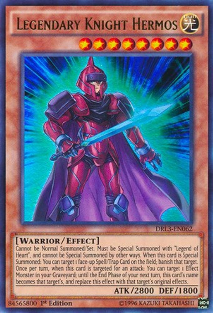 Chevalier légendaire Hermos [DRL3-EN062] Ultra Rare 