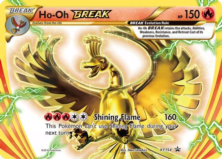 Ho-Oh BREAK XY154  - Holofoil - Promo