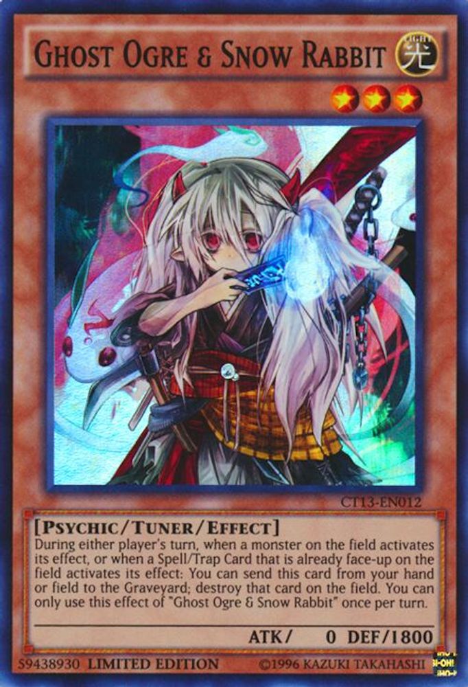 Ogre fantôme et lapin des neiges [CT13-EN012] Super Rare 
