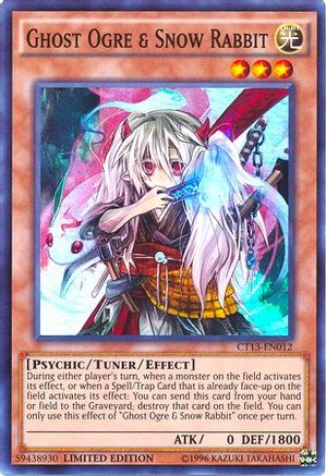 Ogre fantôme et lapin des neiges [CT13-EN012] Super Rare 