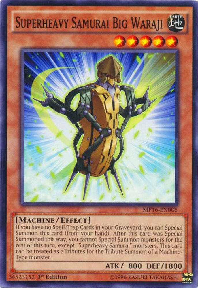 Superheavy Samurai Big Waraji (MP16-EN006) - Common