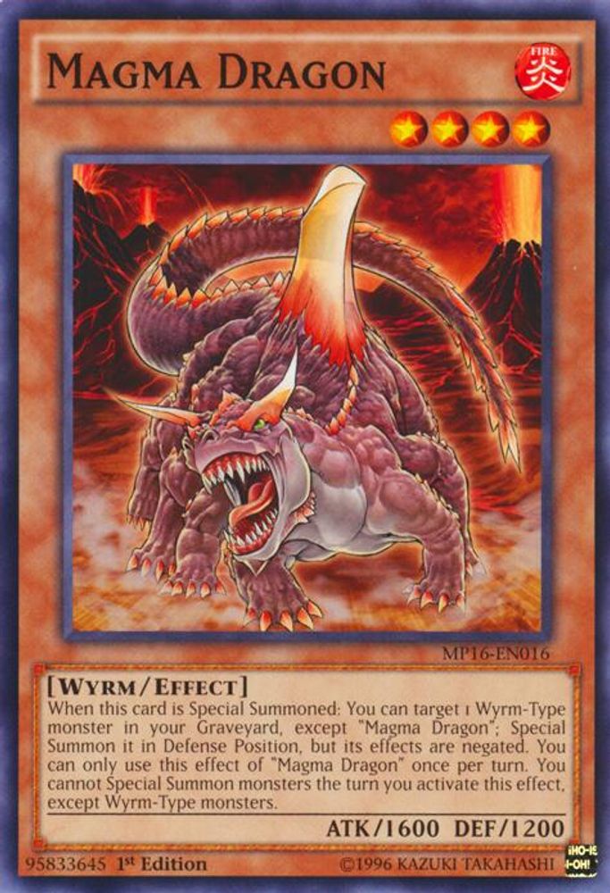 Magma Dragon (MP16-EN016) - Common