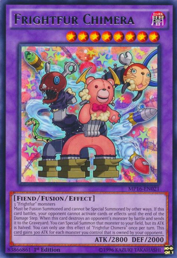 Frightfur Chimera (MP16-EN021) - Rare