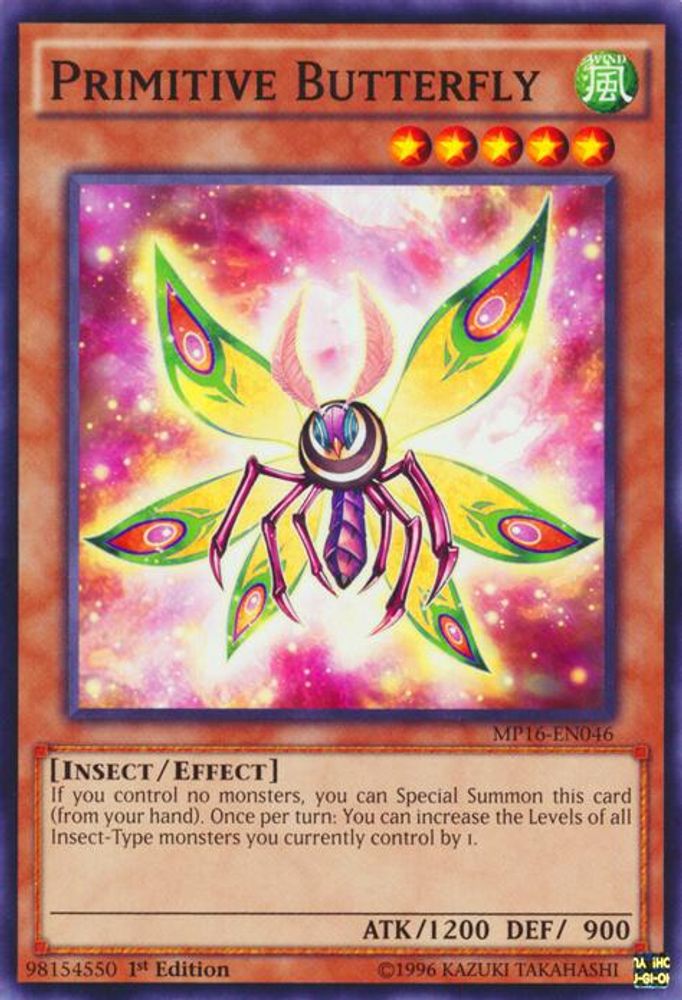 Primitive Butterfly (MP16-EN046) - Common