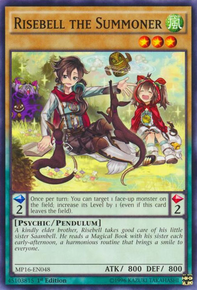 Risebell l'invocateur [MP16-EN048] Commun 