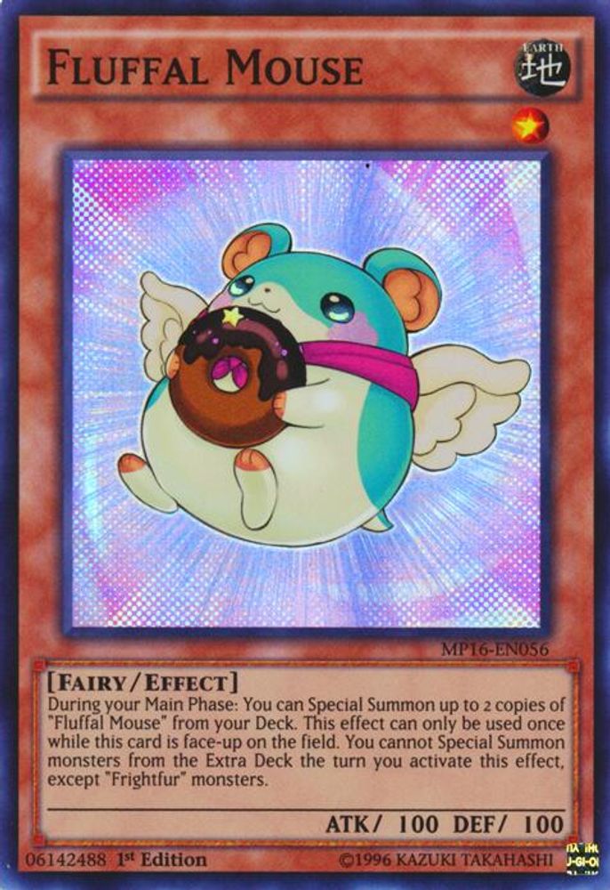 Fluffal Mouse (MP16-EN056) - Super Rare