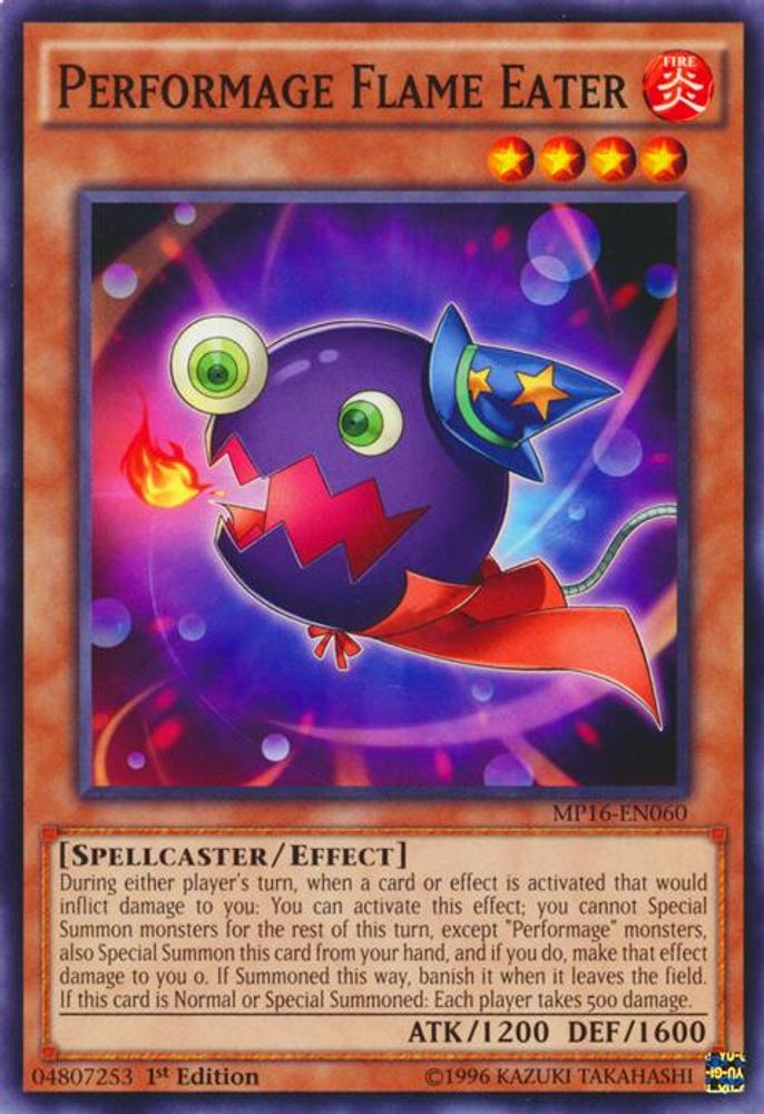 Performage Flame Eater (MP16-EN060) - Common