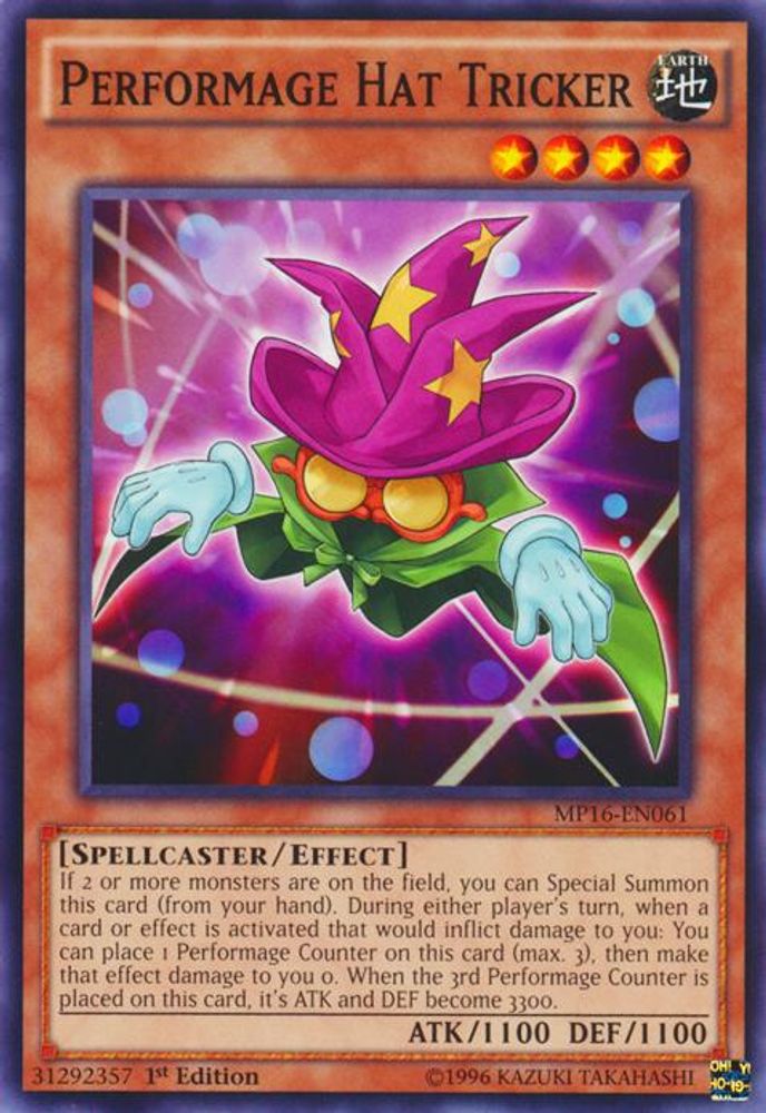 Performage Hat Tricker (MP16-EN061) - Common