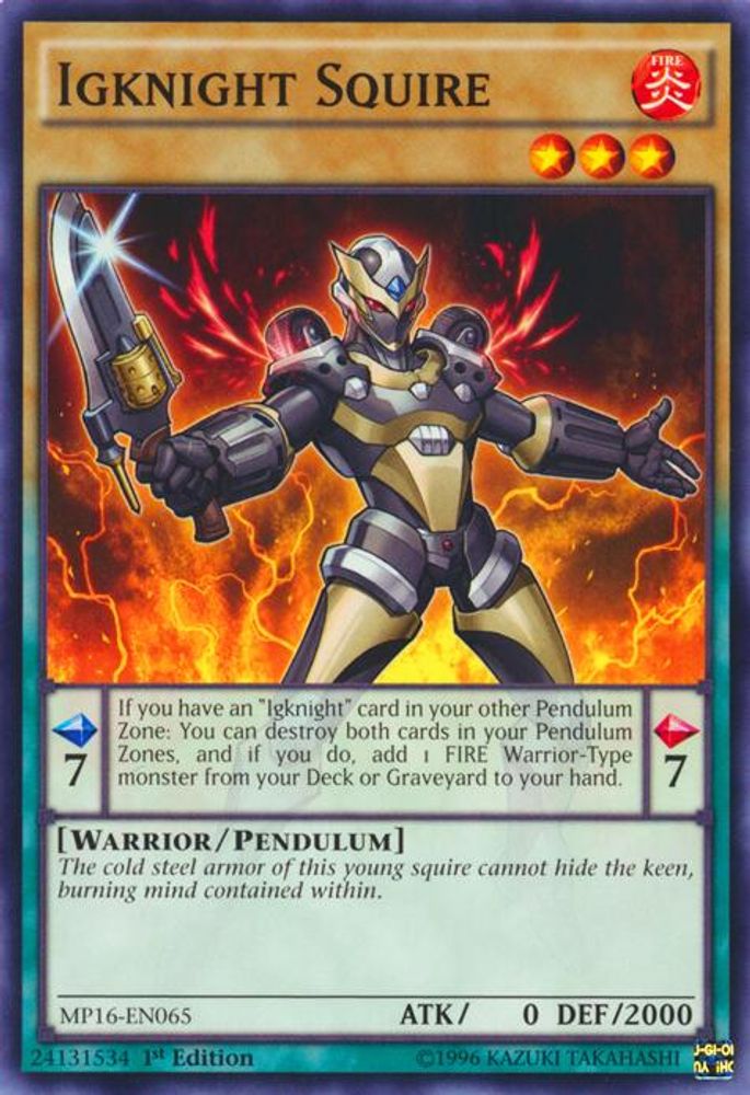 Igknight Squire (MP16-EN065) - Common