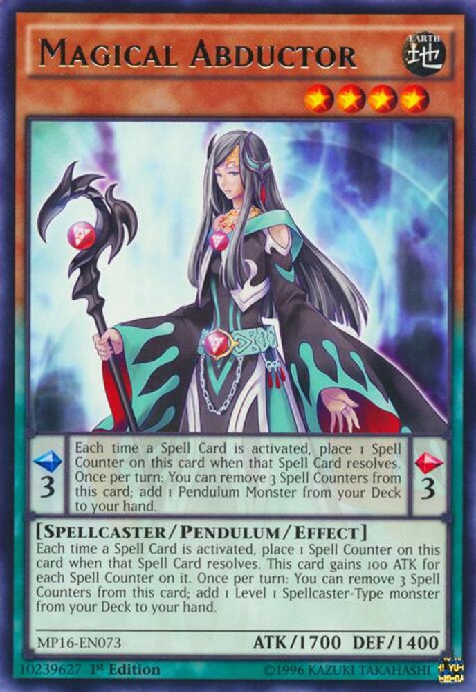 Magical Abductor (MP16-EN073) - Rare