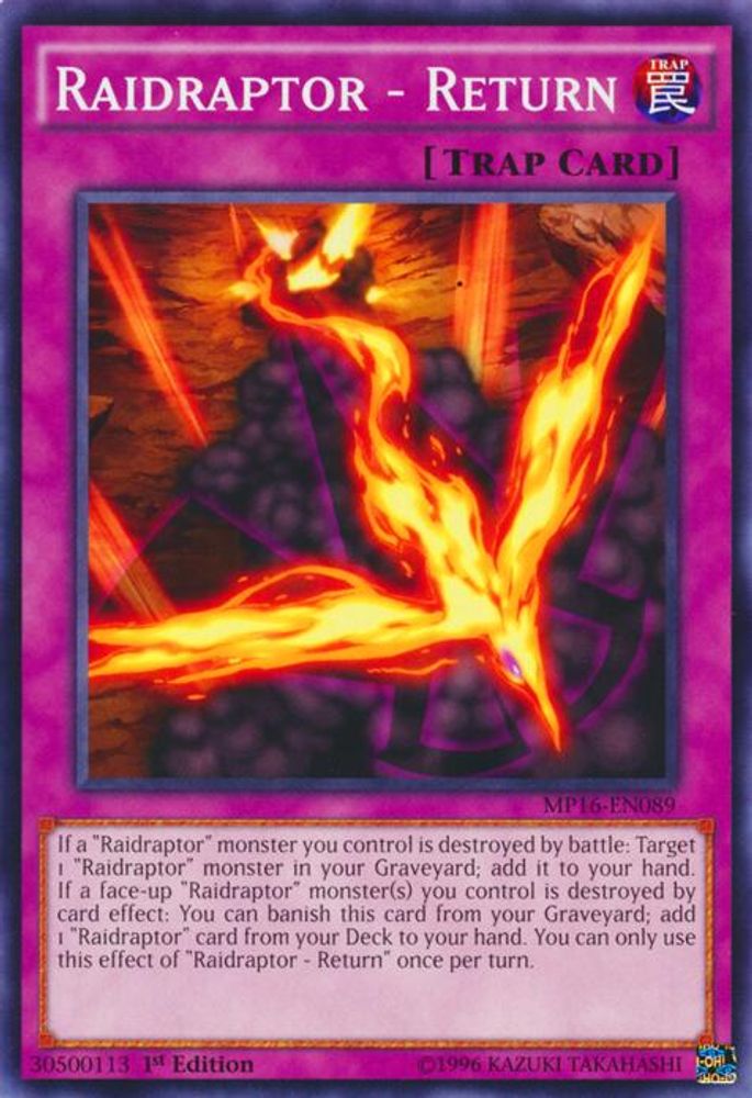 Raidraptor - Return (MP16-EN089) - Common