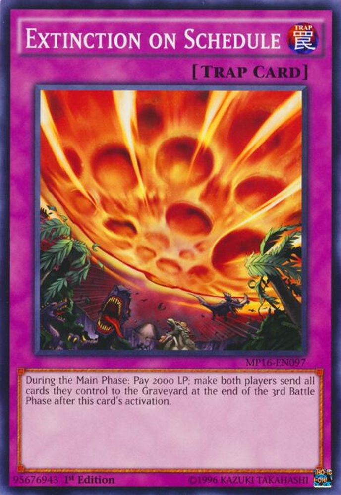 Extinction on Schedule (MP16-EN097) - Common