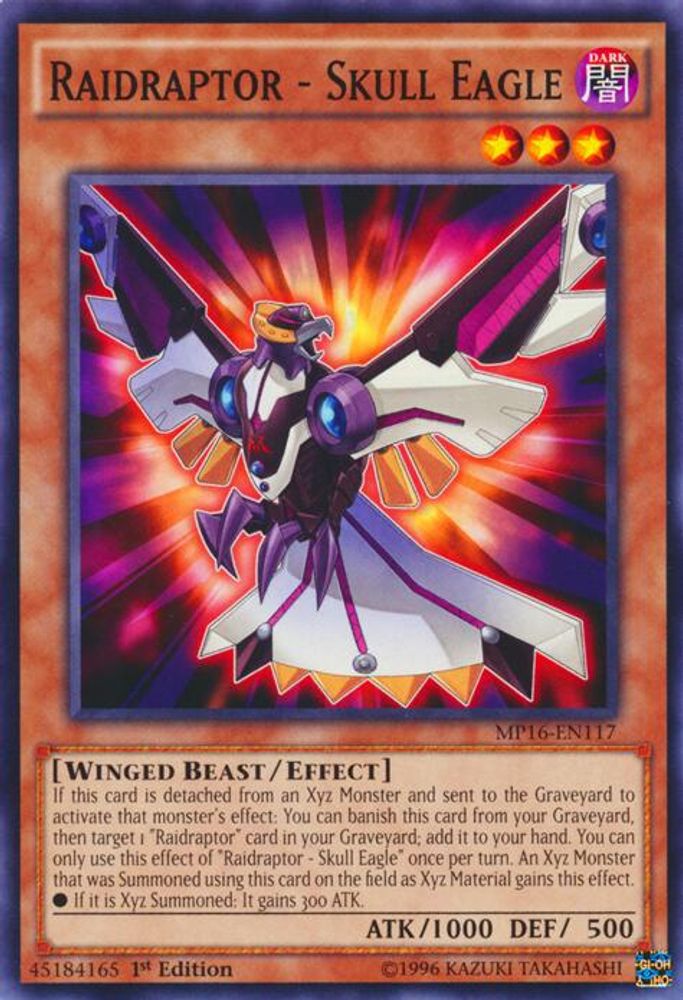 Raidraptor - Skull Eagle (MP16-EN117) - Common
