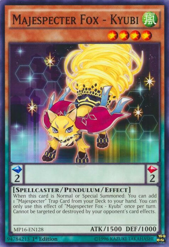 Majespecter Fox - Kyubi (MP16-EN128) - Common