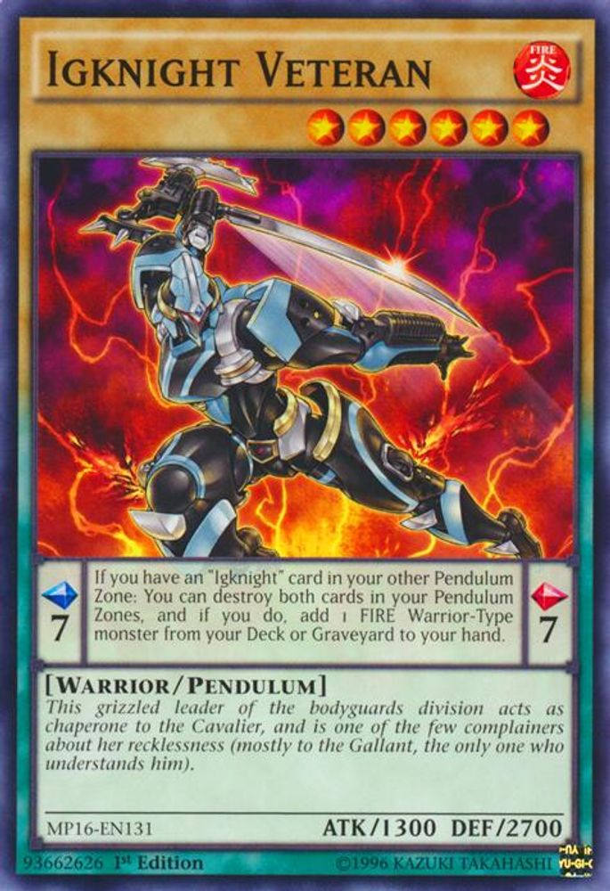 Igknight Veteran (MP16-EN131) - Common