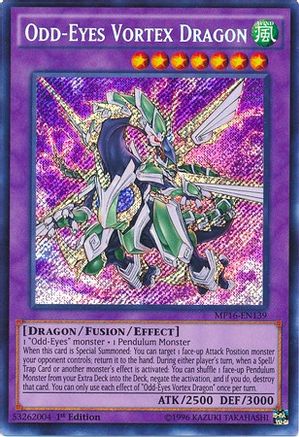 Odd-Eyes Vortex Dragon (MP16-EN139) - 2016 Mega-Tins Mega Pack Unlimited