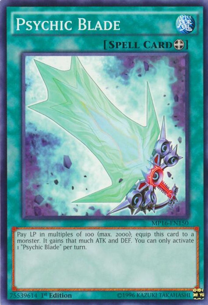 Psychic Blade (MP16-EN150) - Common