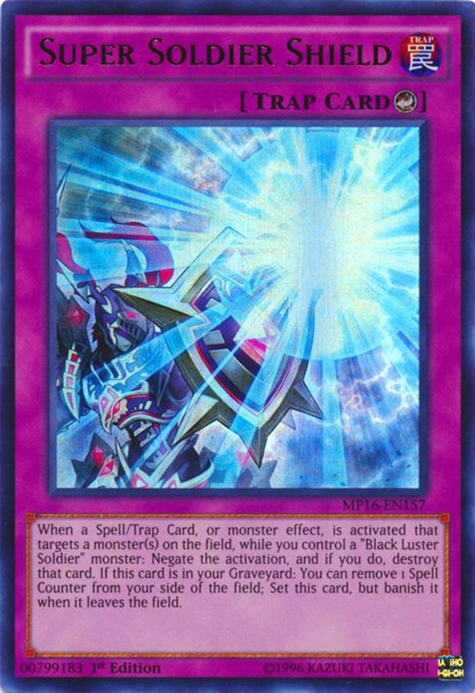 Super Soldier Shield (MP16-EN157) - Ultra Rare