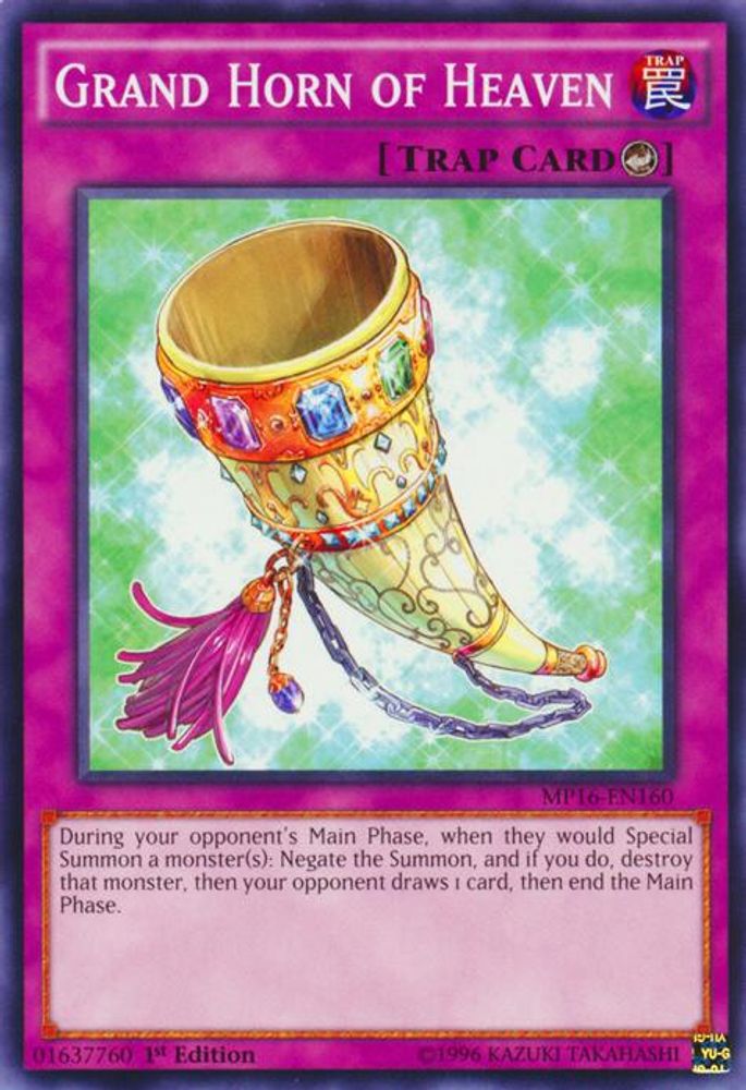 Grand Horn of Heaven (MP16-EN160) - Common