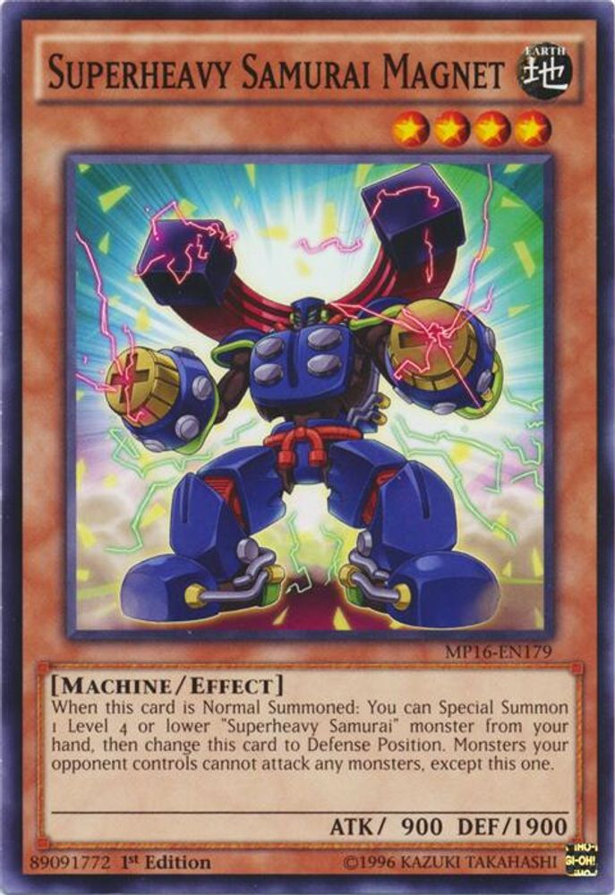 Superheavy Samurai Magnet (MP16-EN179) - Common