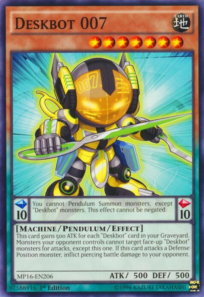 Deskbot 007 [MP16-EN206] Commun 