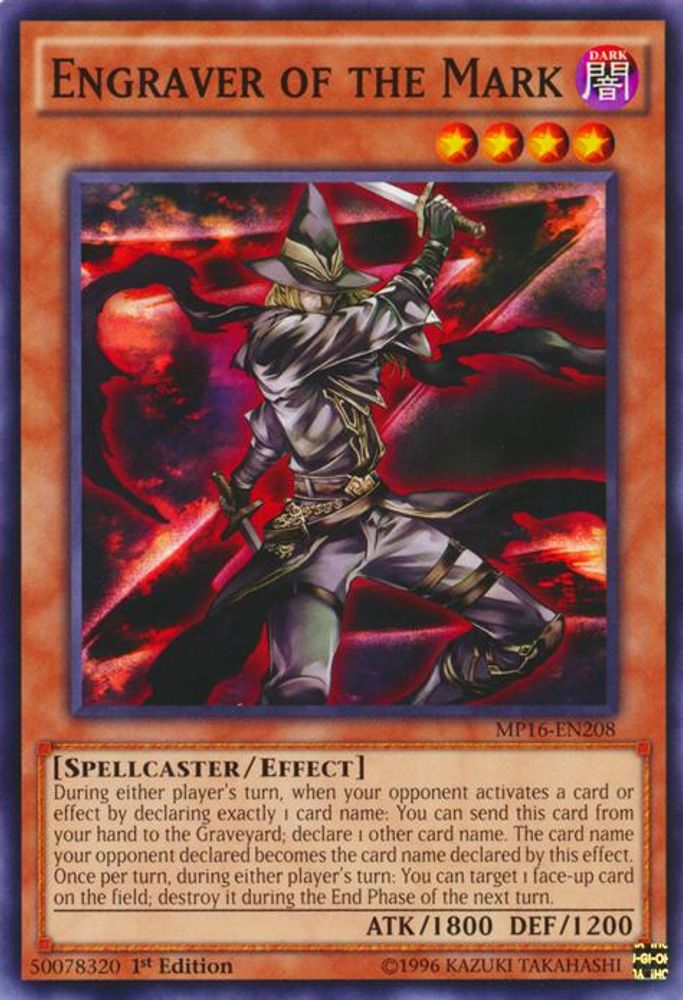 Engraver of the Mark (MP16-EN208) - Common