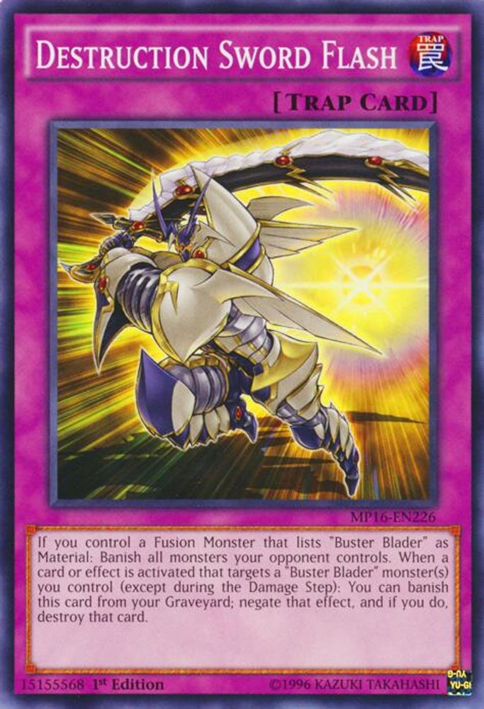 Flash d'épée de destruction [MP16-EN226] Commun 