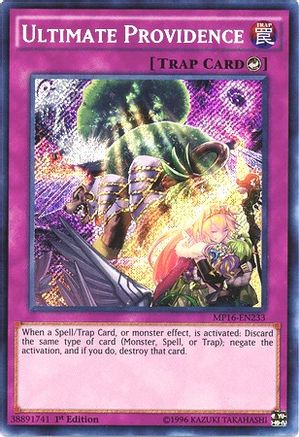 Ultimate Providence [MP16-EN233] Secret Rare