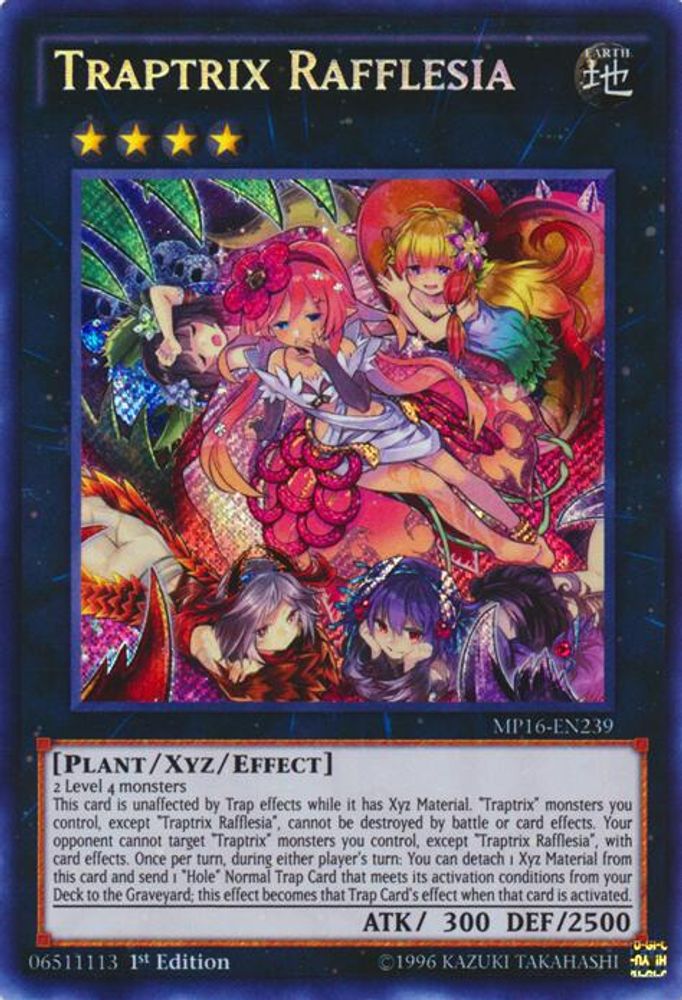 Traptrix Rafflesia (MP16-EN239) - Secret Rare