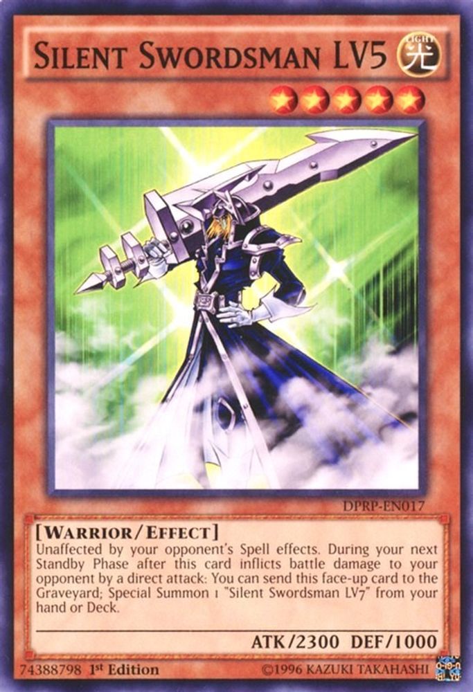Silent Swordsman LV5 (DPRP-EN017) - Common