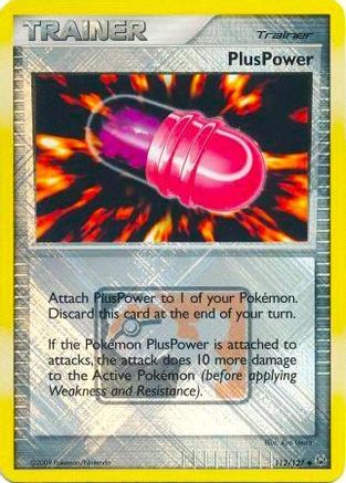 PlusPower - 112/127 (League Promo)/127  - Reverse Holofoil - Promo
