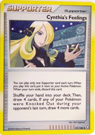 Cynthia's Feelings (Cosmos Holofoil) 131/146  - Holofoil - Promo