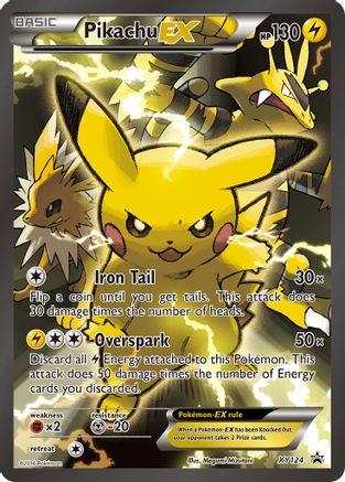 Pikachu EX XY124  - Holofoil - Promo