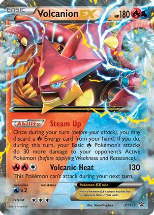 Volcanion EX XY173  - Holofoil - Promo
