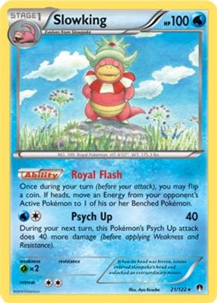 Slowking (21/122) (Exclusivité Theme Deck) [XY: BREAKpoint] 
