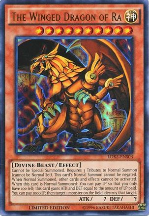 Le dragon ailé de Ra [LDK2-ENS03] Ultra Rare 