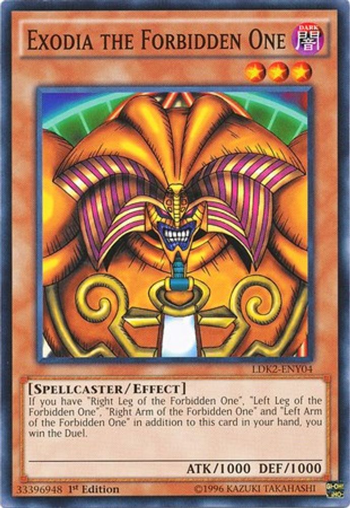 Exodia the Forbidden One (LDK2-ENY04) - Common