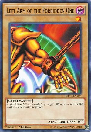 Left Arm of the Forbidden One [LDK2-ENY06] Common