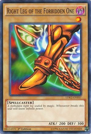 Right Leg of the Forbidden One (LDK2-ENY07) - Legendary Decks II Unlimited