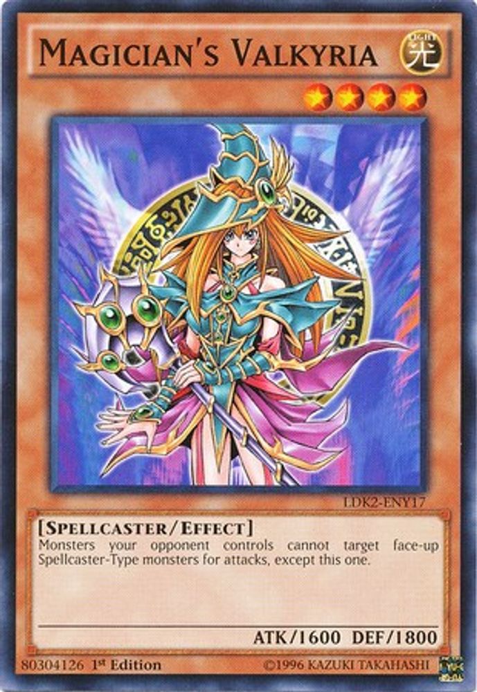 Magician's Valkyria (LDK2-ENY17) - Common