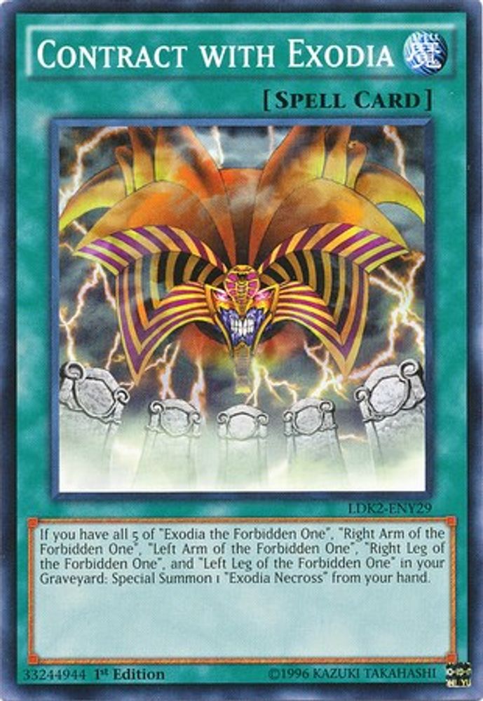 Contract with Exodia (LDK2-ENY29) - Common