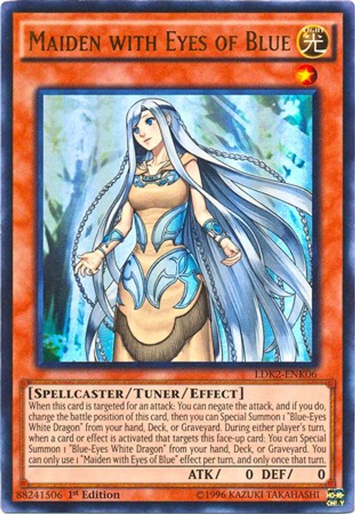 Jeune fille aux yeux bleus [LDK2-ENK06] Ultra Rare 
